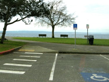 golden gardens park in seattle is very accessibke