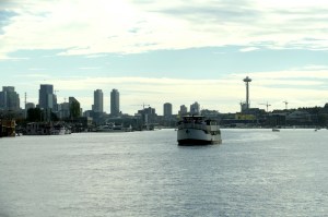 view from ivar's salmon house in seattle