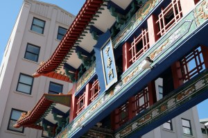 chinese gate in chinatown seattle